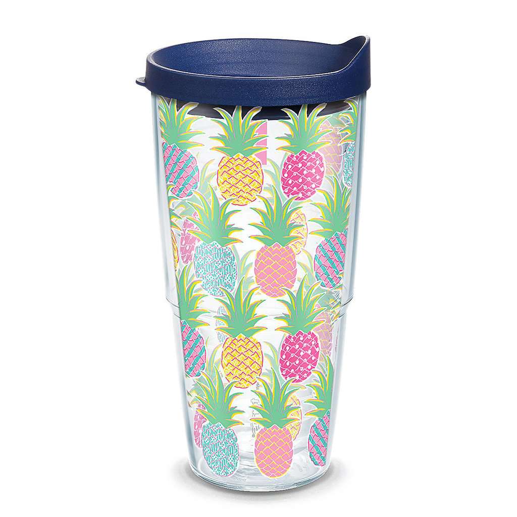 Simply Southern® Colorful Pineapples 24oz Tumbler by Tervis - Country Club Prep