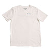 Industrial Logo Short Sleeve Tee in White & Navy by The Normal Brand - Country Club Prep