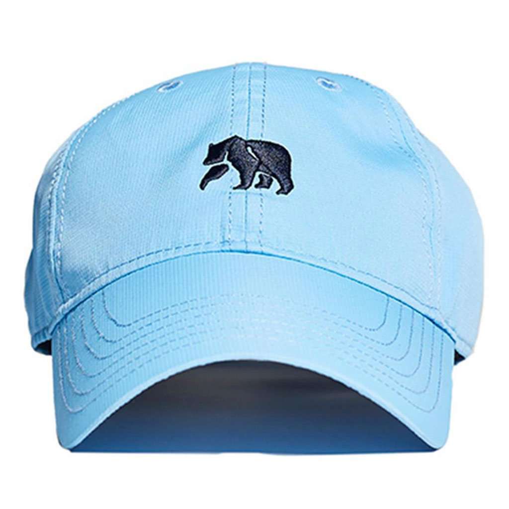 The Performance Bear Cap in Blue by The Normal Brand - Country Club Prep
