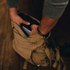 The Top Side Leather Backpack in Tan by The Normal Brand - Country Club Prep