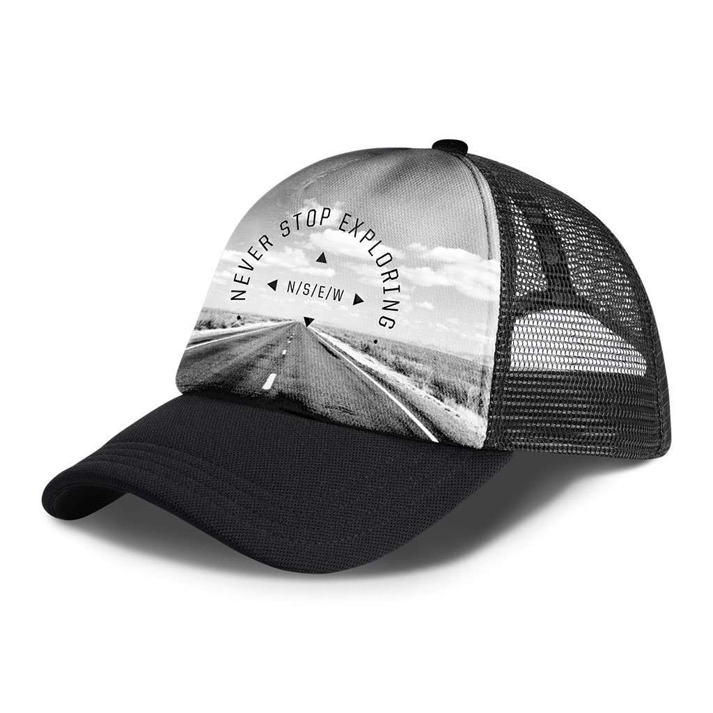 Photobomb Hat in TNF Black Print by The North Face - Country Club Prep