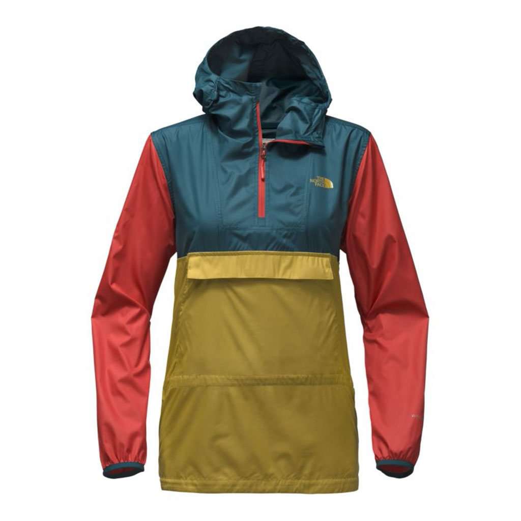 Women's Fanorak in Olivenite Yellow Multi by The North Face - Country Club Prep