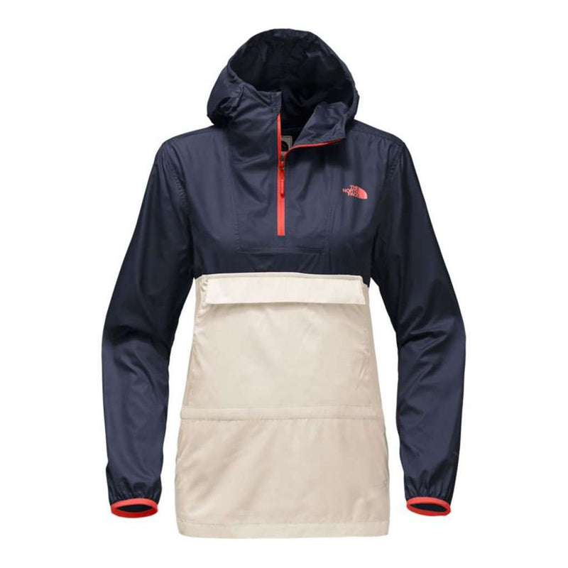 Women's Fanorak in Vintage White & Urban Navy by The North Face - Country Club Prep