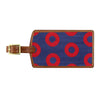 The Donut Pattern Needlepoint Luggage Tag by Smathers & Branson - Country Club Prep