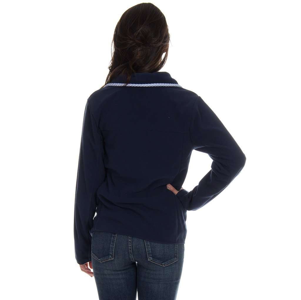 The Blakely Pullover in Navy by Lauren James - Country Club Prep