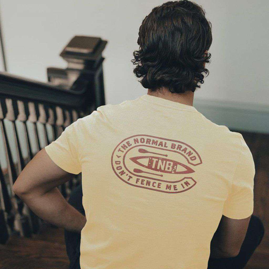 Canoe T-Shirt in Dune by The Normal Brand - Country Club Prep