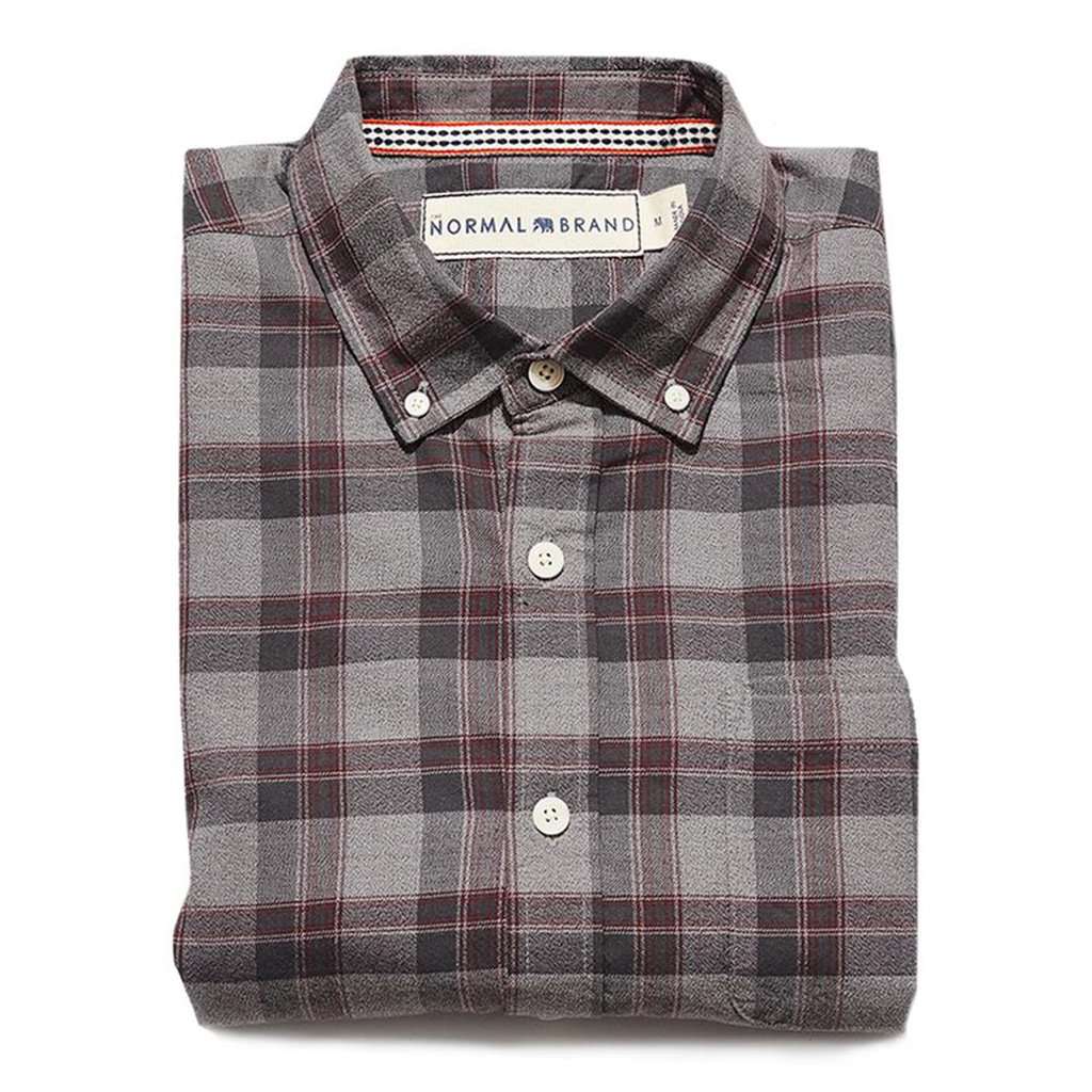 Jaspe Yarn Plaid Button Down Shirt by The Normal Brand - Country Club Prep