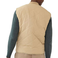 Lincoln Sherpa Lined Vest in Dune by The Normal Brand - Country Club Prep