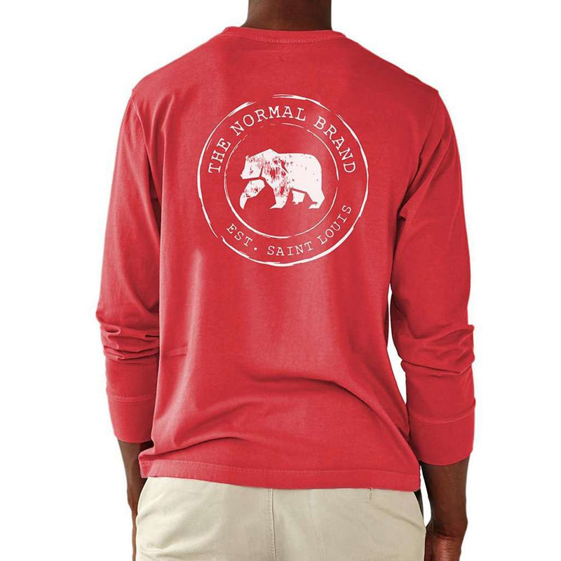 Long Sleeve Vintage Circle Back T in Autumn by The Normal Brand - Country Club Prep