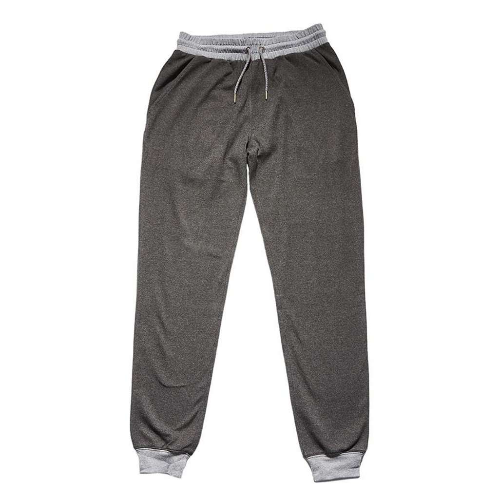 Puremeso Joggers in Charcoal by The Normal Brand - Country Club Prep