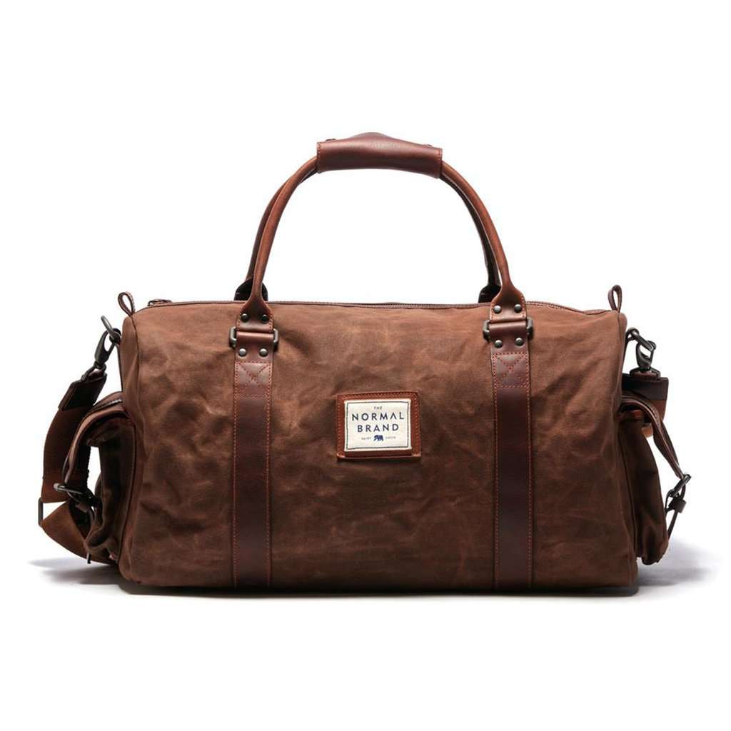 The Garrett Bag in Brown by The Normal Brand - Country Club Prep