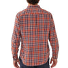 Washed Seasons Plaid Button Down in Rust/Navy by The Normal Brand - Country Club Prep