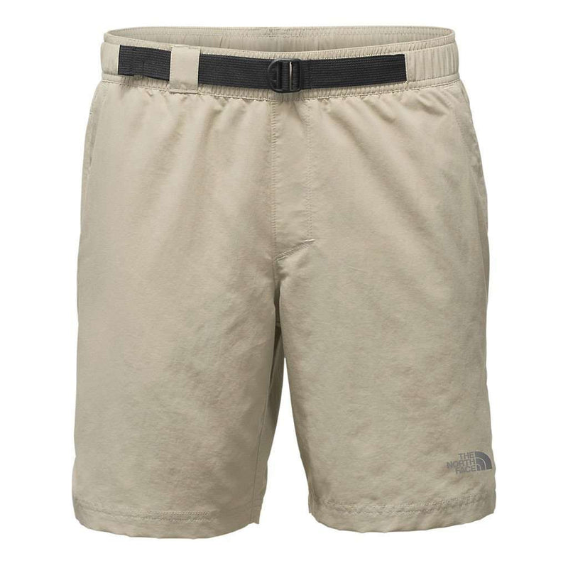 Men's 8" Class V Belted Trunks in Granite Bluff Tan by The North Face - Country Club Prep