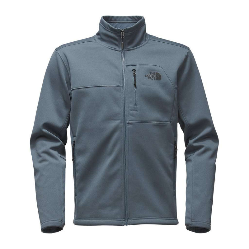 Men's Apex Risor Jacket in Conquer Blue Heather by The North Face - Country Club Prep