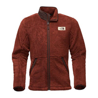 Men's Campshire Full Zip Sherpa Fleece in Brandy Brown by The North Face - Country Club Prep