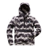 Men's Campshire Pullover Hoodie in High Rise Grey California Basket Print by The North Face - Country Club Prep