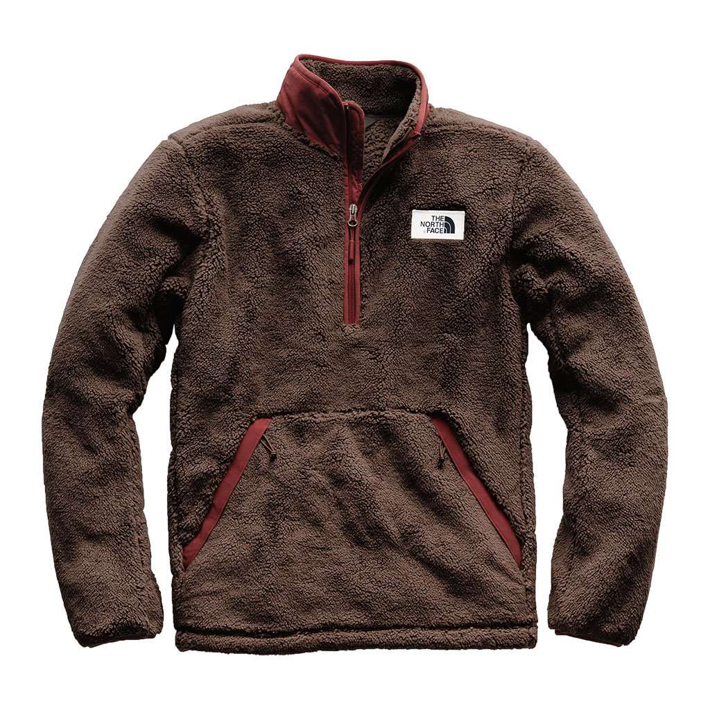 The North Face Men s Campshire Sherpa Fleece Pullover in Bracken