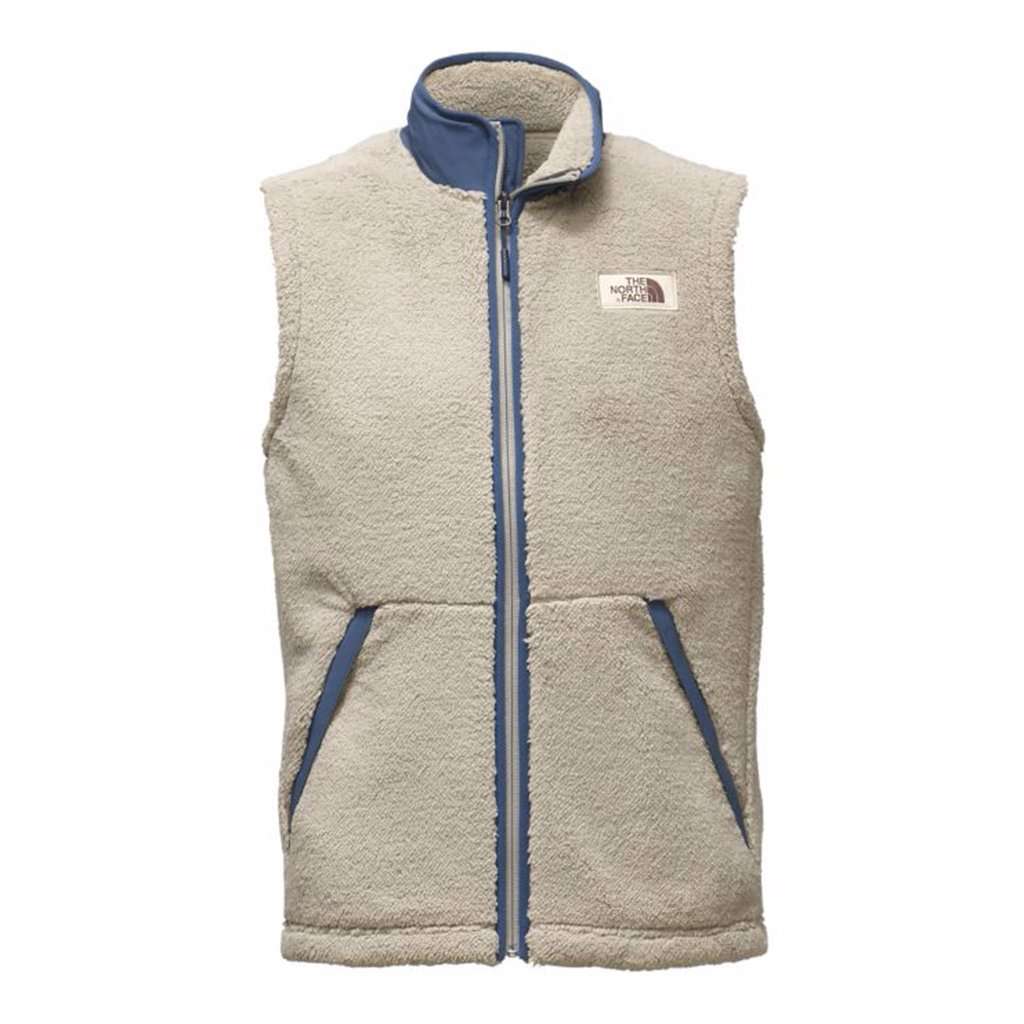 Men's Campshire Sherpa Vest in Granite Bluff Tan by The North Face - Country Club Prep