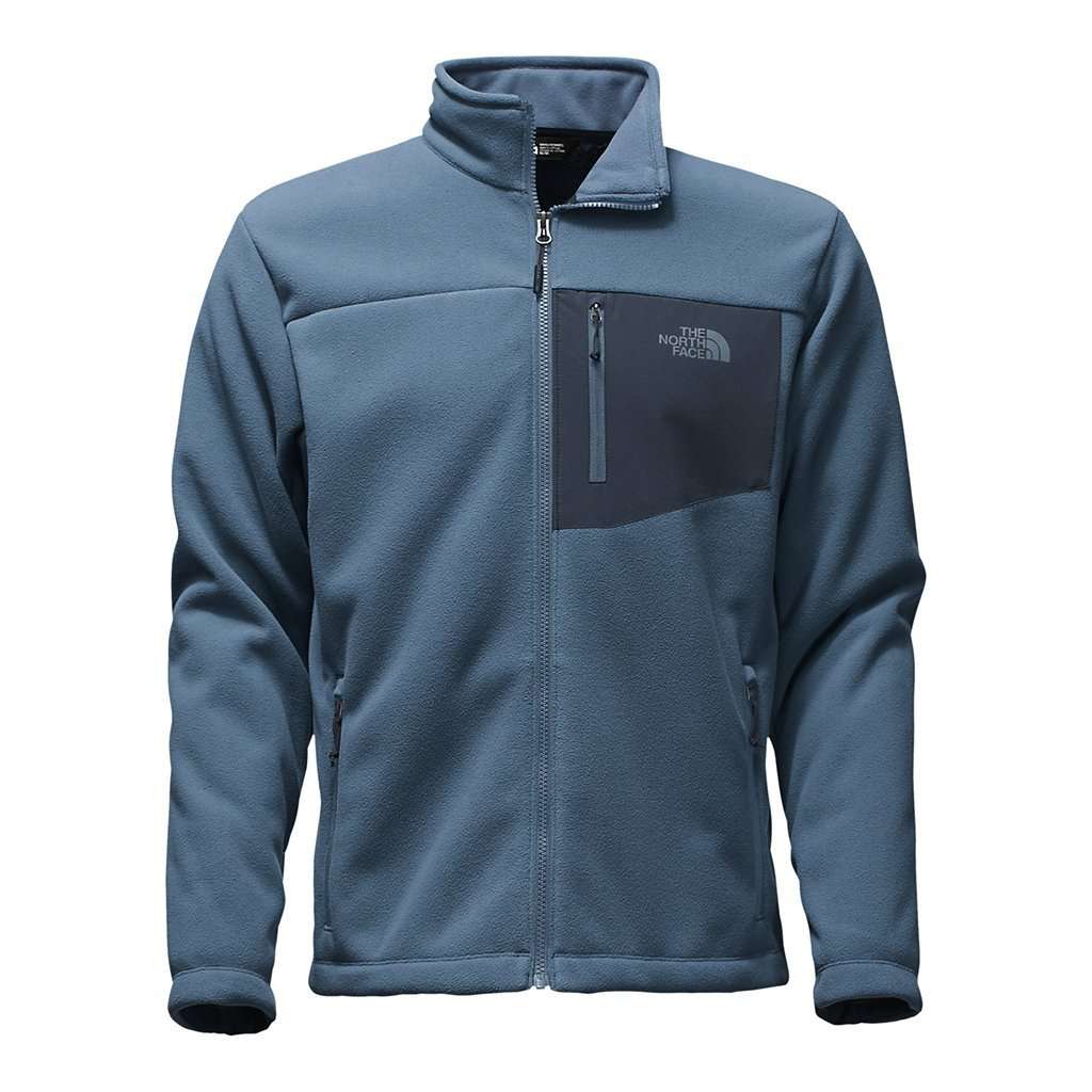 Men's Chimborazo Full Zip Jacket in Shady Blue by The North Face - Country Club Prep