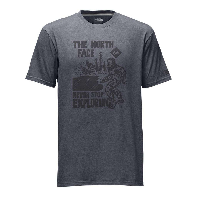 Men's Short Sleeve Hide N Seek Tee in TNF Medium Grey Heather by The North Face - Country Club Prep