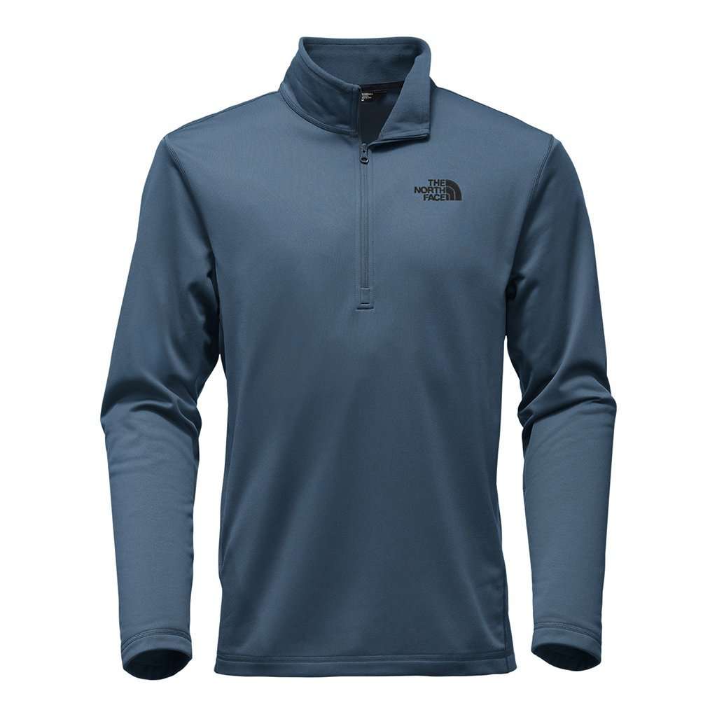 Men's Tech Glacier 1/4 Zip in Shady Blue by The North Face - Country Club Prep