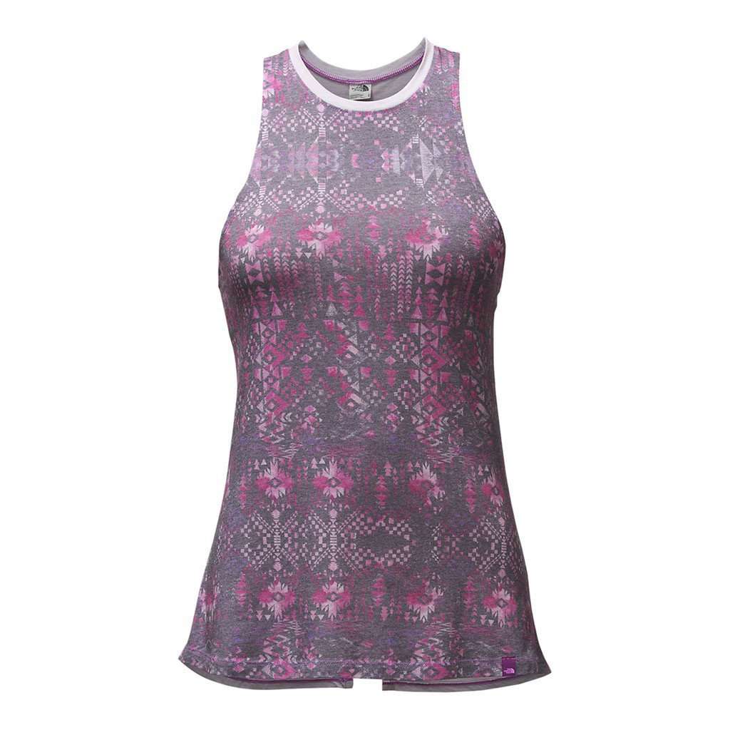 Women's Burn It Tank in Sweet Violet Boho All Over Print by The North Face - Country Club Prep