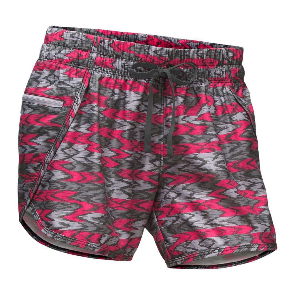 Women's Class V Shorts in Honeysuckle Painted Ikat Print by The North Face - Country Club Prep