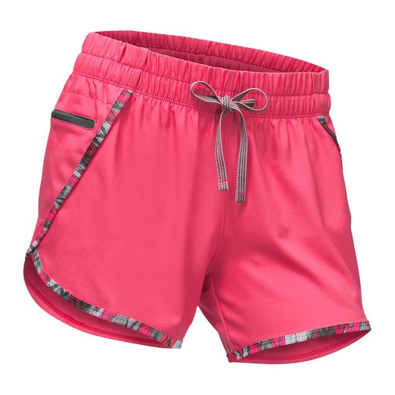 Women's Class V Shorts in Honeysuckle Pink by The North Face - Country Club Prep