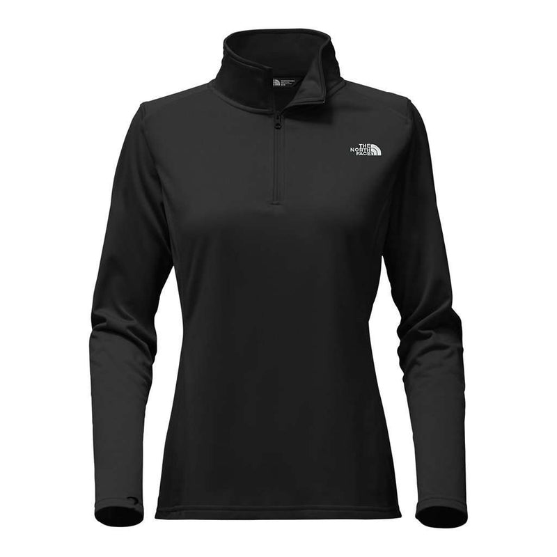 Women's Tech Glacier 1/4 Zip in TNF Black by The North Face - Country Club Prep