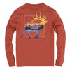 Elk Ridge Long Sleeve Tee in Harvest by The Southern Shirt Co. - Country Club Prep