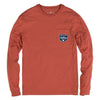 Elk Ridge Long Sleeve Tee in Harvest by The Southern Shirt Co. - Country Club Prep
