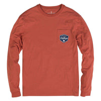Elk Ridge Long Sleeve Tee in Harvest by The Southern Shirt Co. - Country Club Prep
