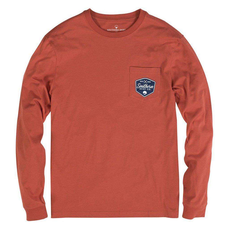 Elk Ridge Long Sleeve Tee in Harvest by The Southern Shirt Co. - Country Club Prep