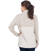 Herringbone Loop Pullover in Safari by The Southern Shirt Co. - Country Club Prep