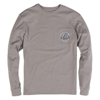 Pikes Peak Long Sleeve Tee in Frost Grey by The Southern Shirt Co. - Country Club Prep