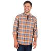 Plainsman Flannel in Auburn by The Southern Shirt Co. - Country Club Prep