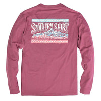 Sunset Ridge Long Sleeve Tee in Sonoma by The Southern Shirt Co. - Country Club Prep