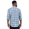 Sweet Water Flannel in Glacier by The Southern Shirt Co. - Country Club Prep