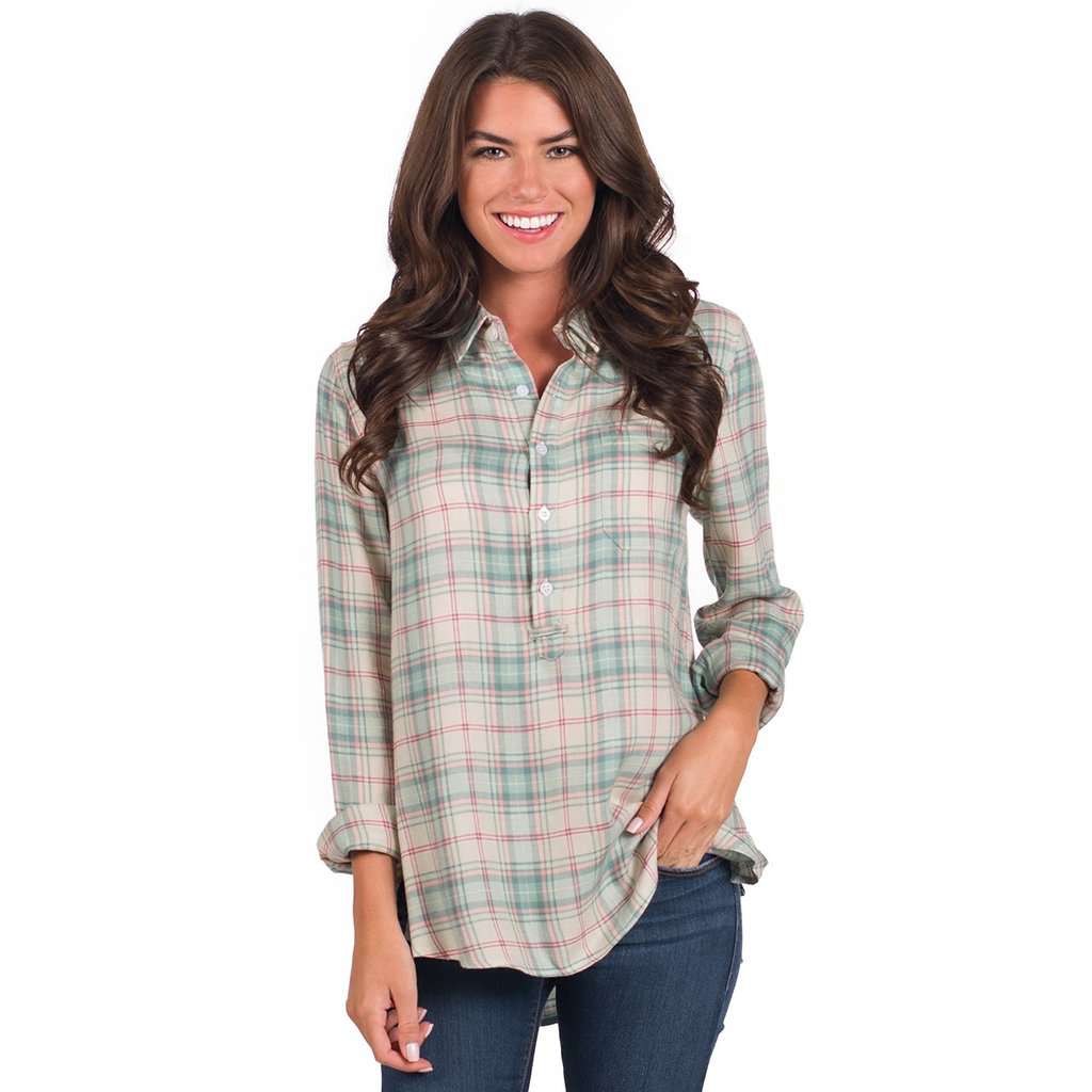 Taylor Tunic Popover in Birmingham by The Southern Shirt Co. - Country Club Prep