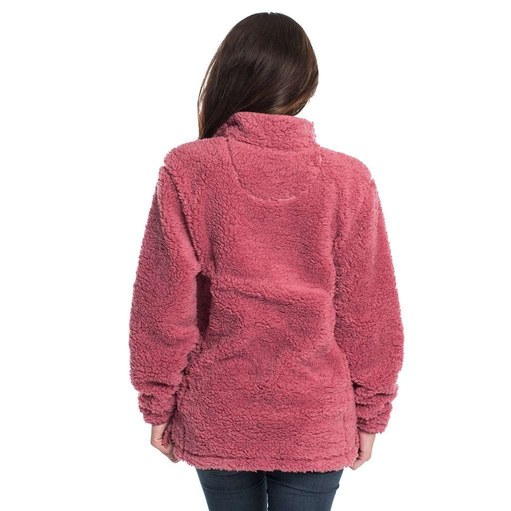 Southern shirt sherpa top