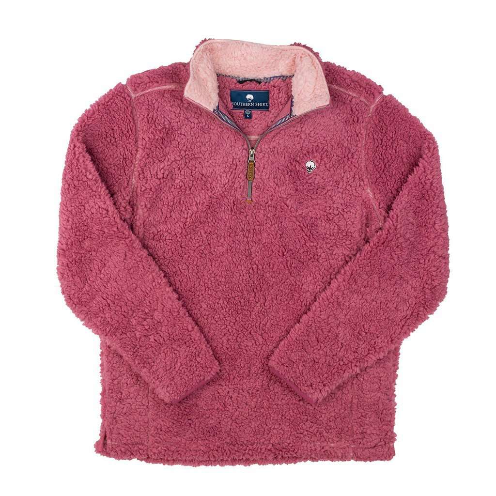 The Southern Shirt Co Sherpa Pullover with Pockets in Sonoma – Country ...