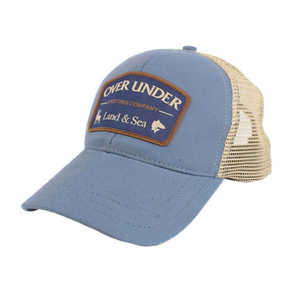 Land & Sea Mesh Back Hat in Cool River by Over Under Clothing - Country Club Prep