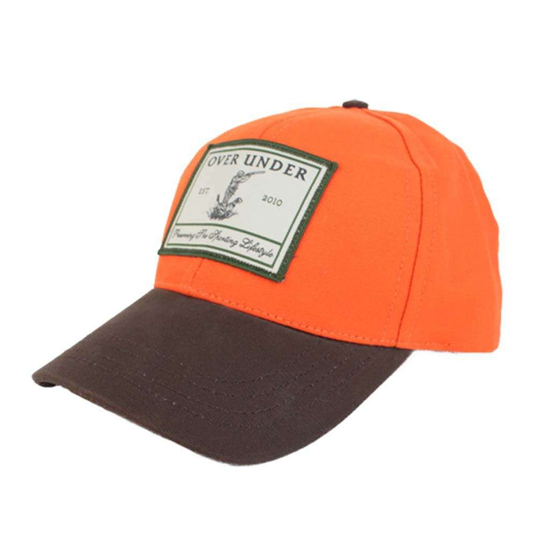 The Uplander Blaze Orange Field Hat by Over Under Clothing - Country Club Prep