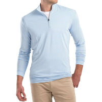 Turn Light Weight Striped Prep-Formance 1/4 Zip Pullover by Johnnie-O - Country Club Prep