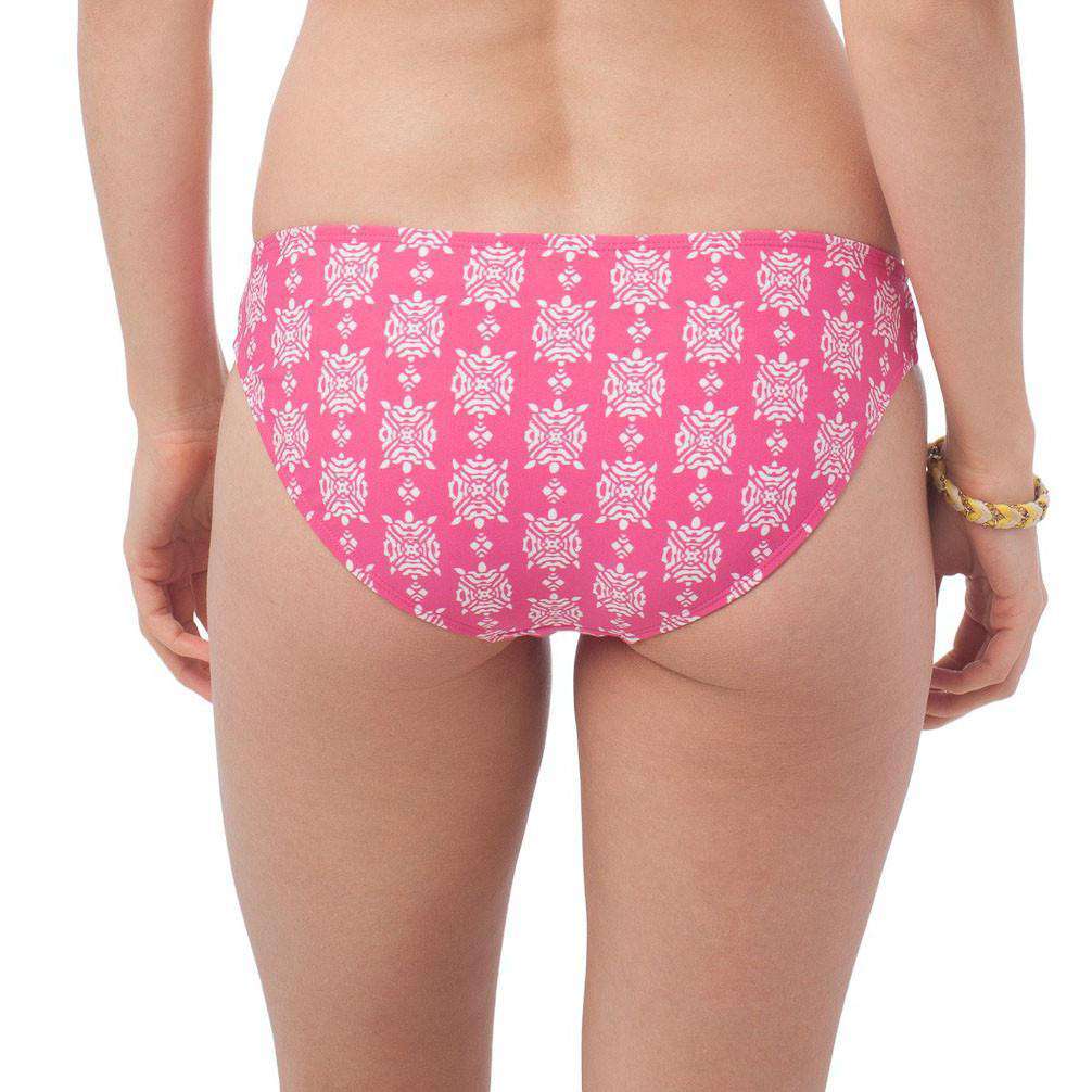 Turtlepoint Print Surfside Bikini Bottom by Southern Tide - Country Club Prep