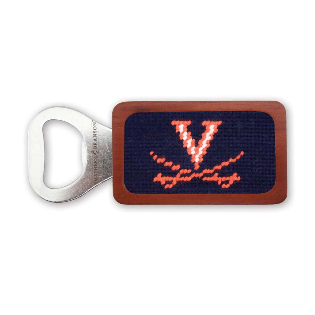 University of Virginia Needlepoint Bottle Opener by Smathers & Branson - Country Club Prep