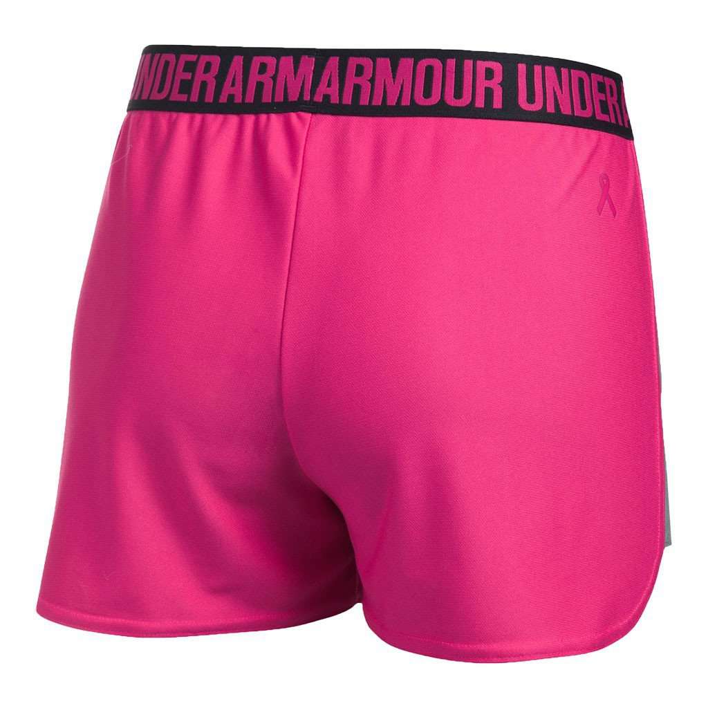 Under Armour Women's Play Up 2.0 Shorts in Tropic Pink – Country