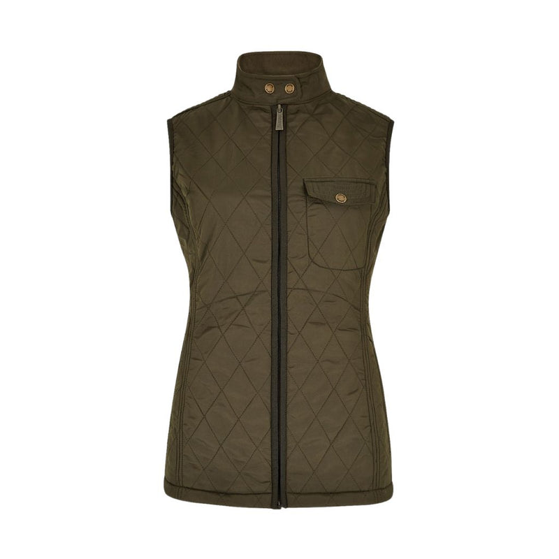 Women's Rathdown Quilted Gilet by Dubarry of Ireland - Country Club Prep