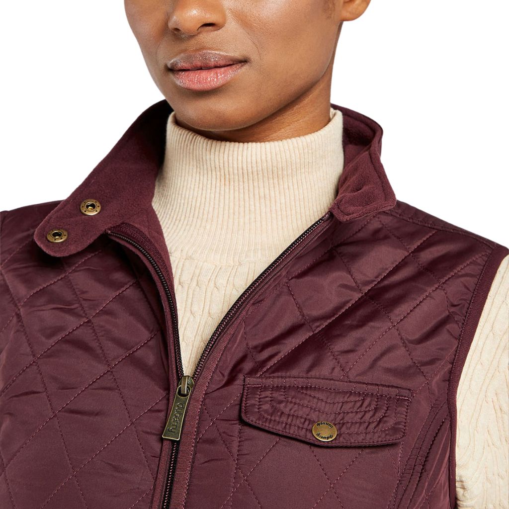 Women's Rathdown Quilted Gilet by Dubarry of Ireland - Country Club Prep