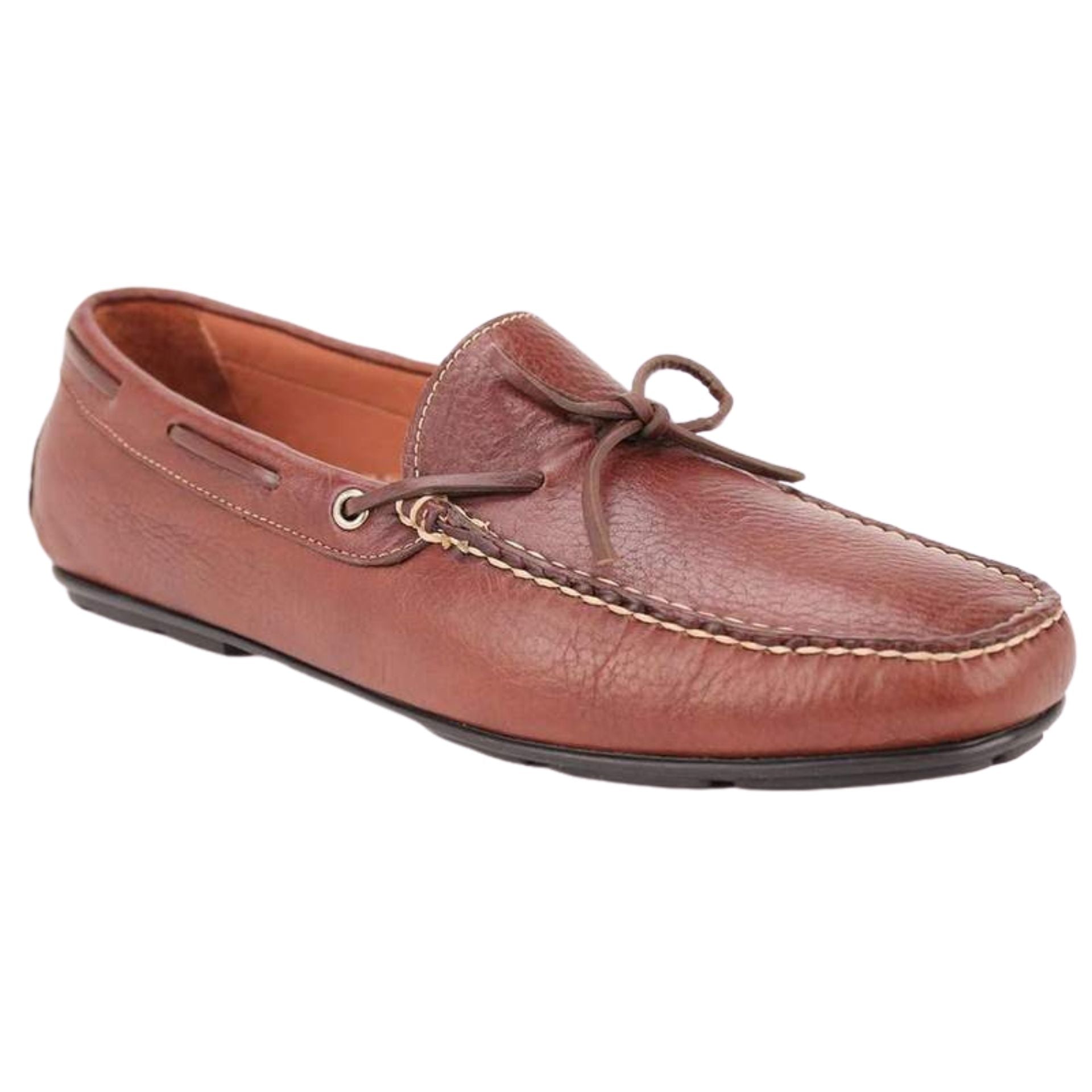 Men's Verona Driving Moccasins in Brown by Country Club Prep - Country Club Prep